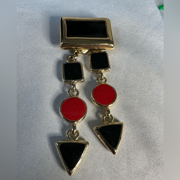 80’s Ernst Bek abstract charm dangle pin - Picture 1 of 7